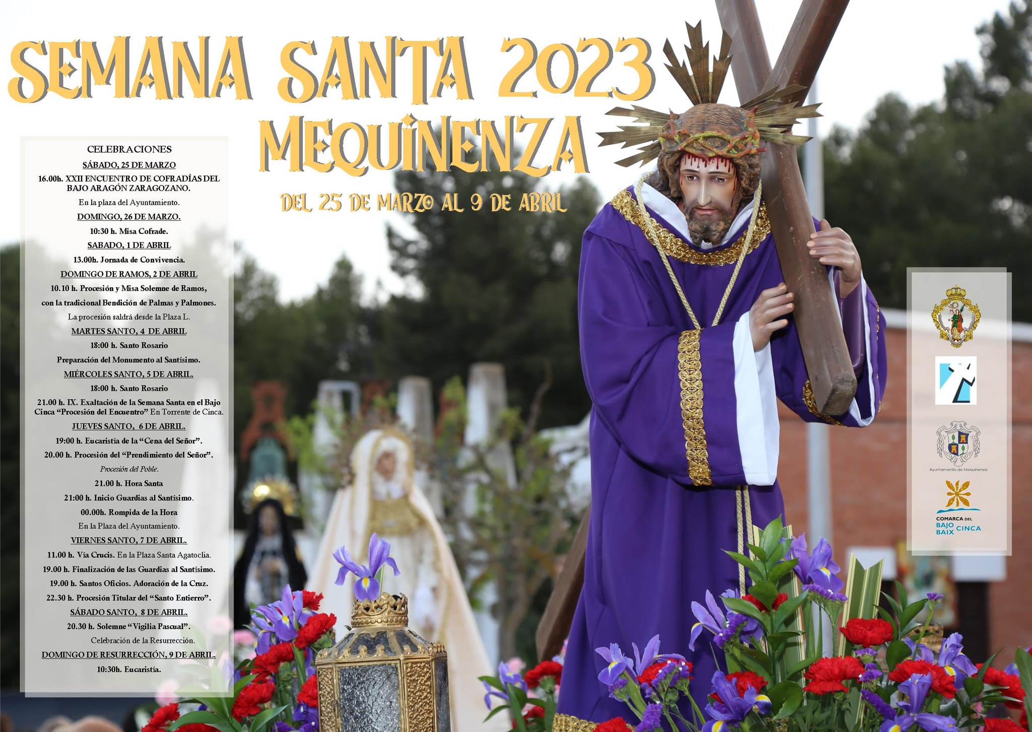 Semana Santa en Mequinenza 2023 Mequinenza